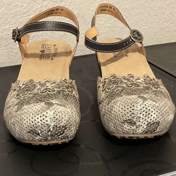 NEW L'artiste leather clog/sandal 40 - Picture 3 of 7